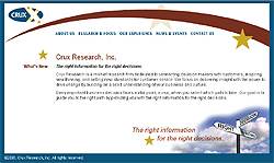 Visit the Crux Research Website